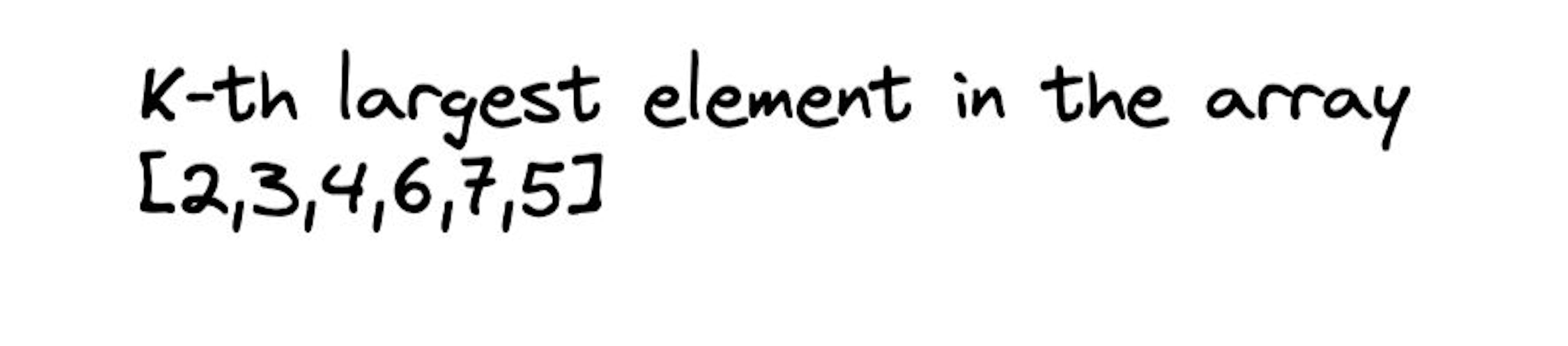 Kth Largest Element in an Array - Quickselect Using Lomuto Partitioning Scheme.