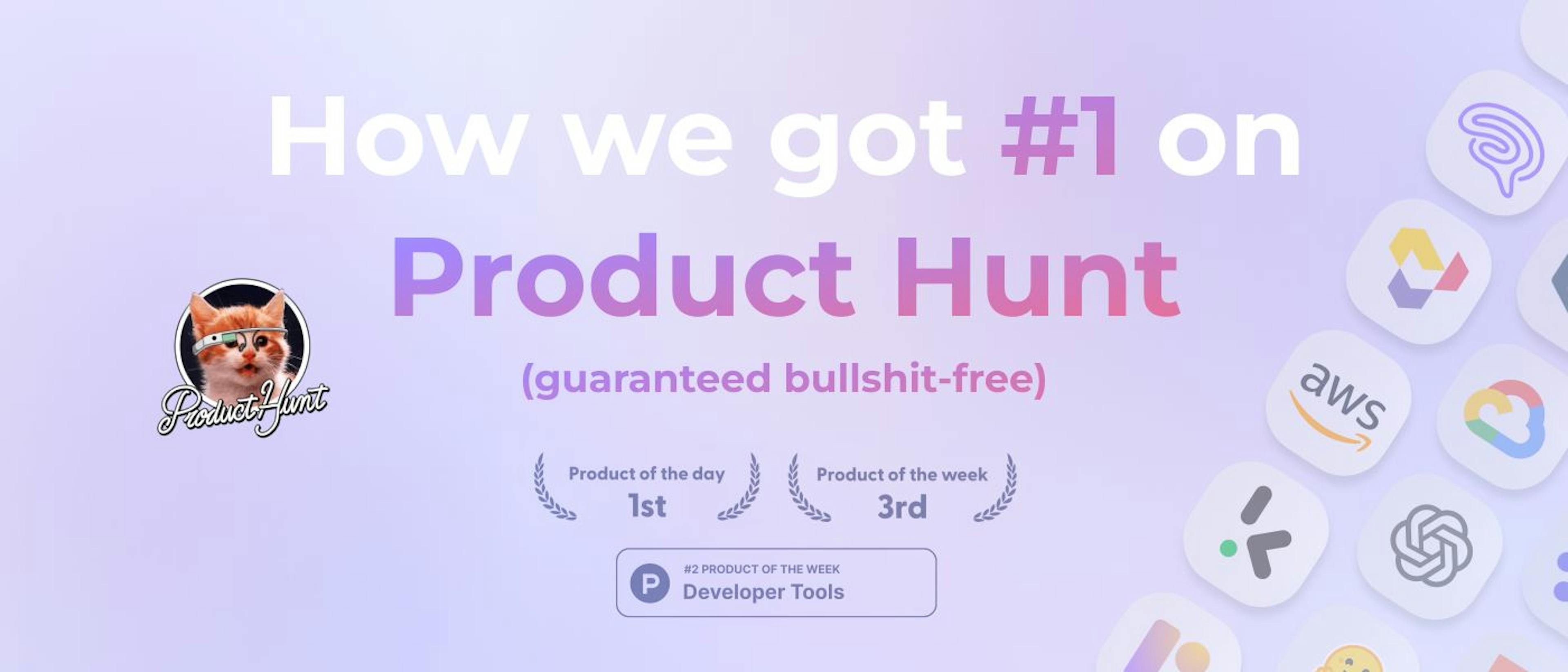 We Achieved #1 Product of the Day on Product Hunt (Without Cheating)! Here's How